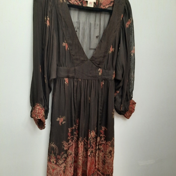 Ralph  Lauren Denim & Supply Sheer Boho Long Sleeve Dress - Picture 6 of 13